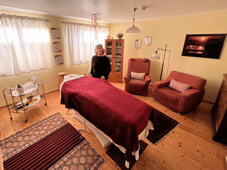 Weitere Ansicht von Ursels Massage-Praxis mit Massageliege